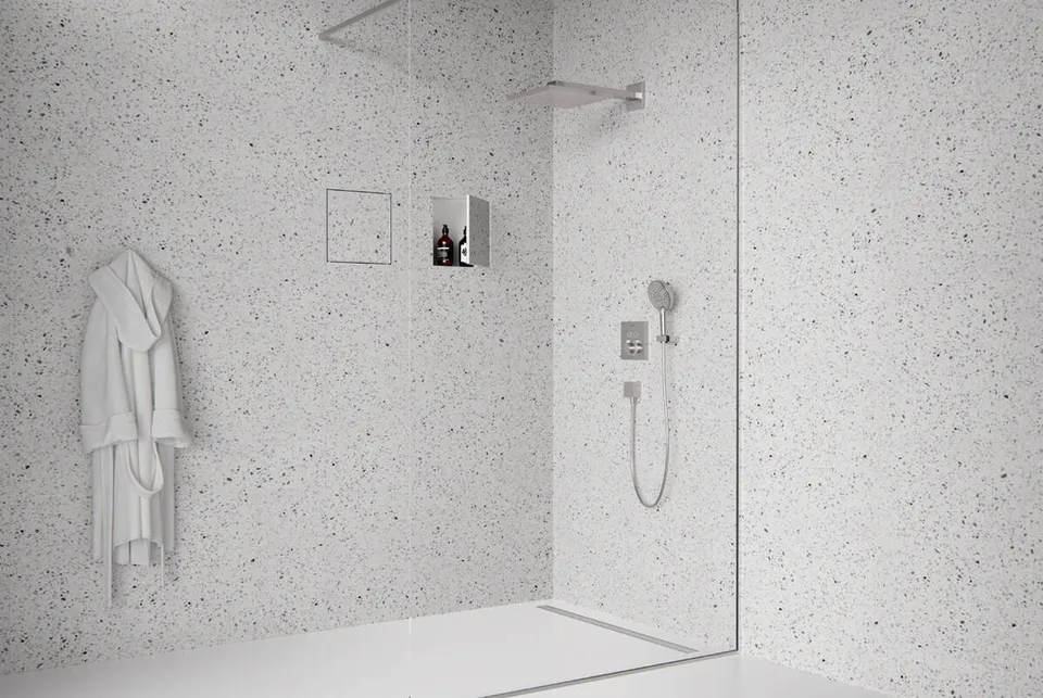 Верхня частина "RainDrain Original" для душового трапу 800 мм Brushed Stainless Steel (56198800) — фото 4