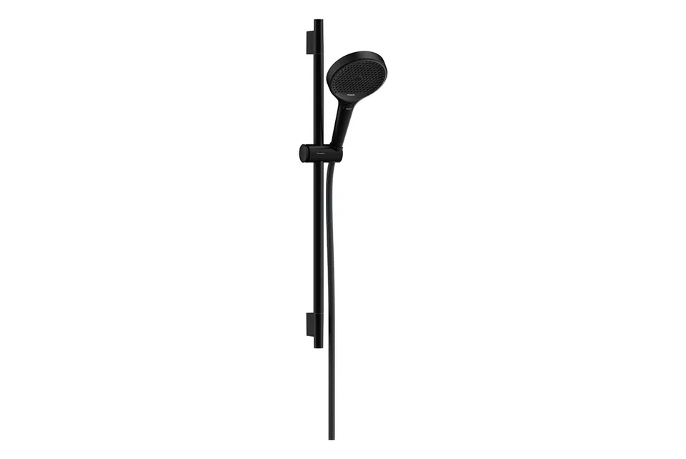 Душовий набір Rainfinity 130 3Jet EcoSmart Puro S 90 см, Matt Black (28744670)