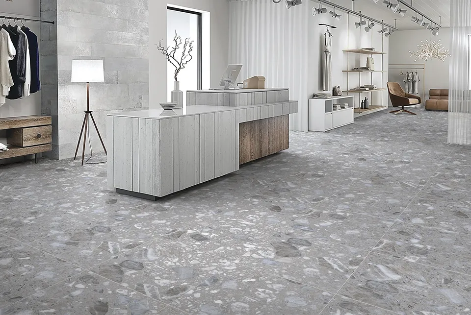 ECLIPSE TERRAZZO GRIGIO 60x60 (плитка для підлоги і стін) — фото 5