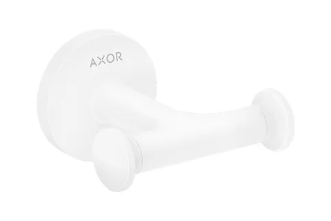 Гачок подвійний 8.3 х2.3 x 8.2 см Axor Universal Circular, Matt White (42812700)