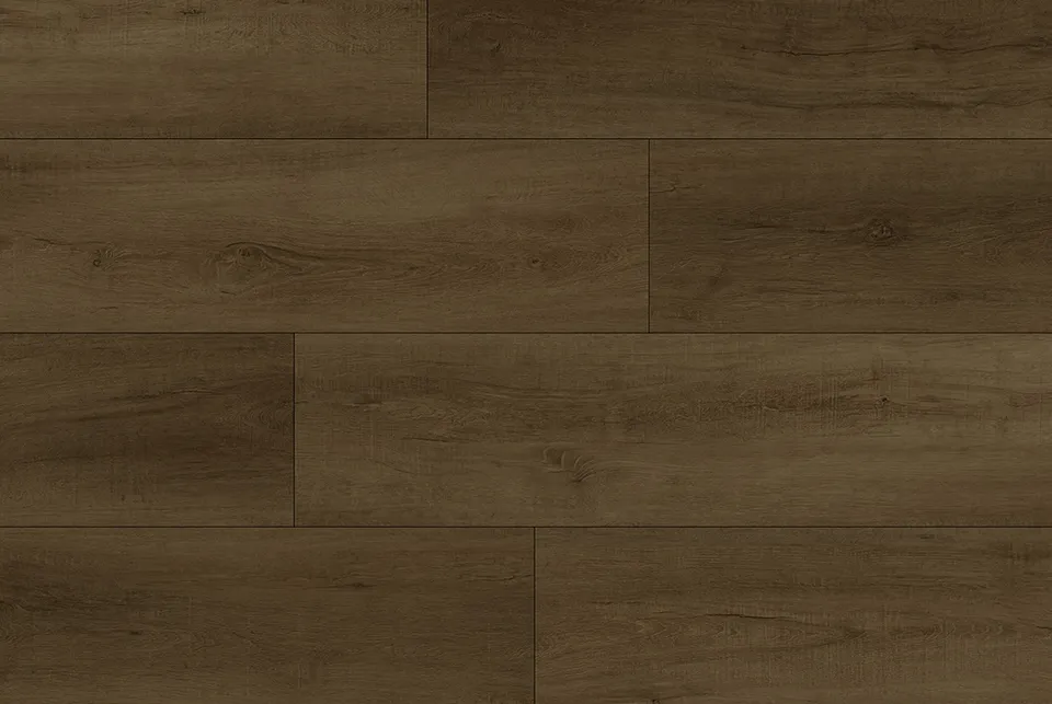 Вінілова підлога SPC Nature Evo Brown 5+1mm 152.4х22.86 BlissGround