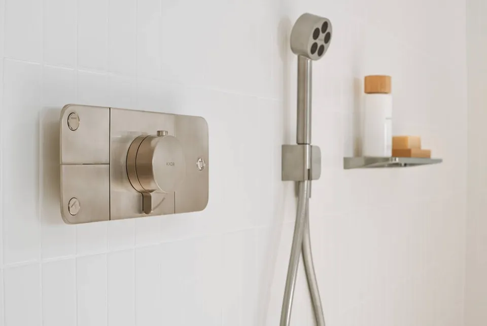 Шлангове під'єднання Fixfit Porter Axor One з тримачем, Brushed Nickel 45723820 — фото 2