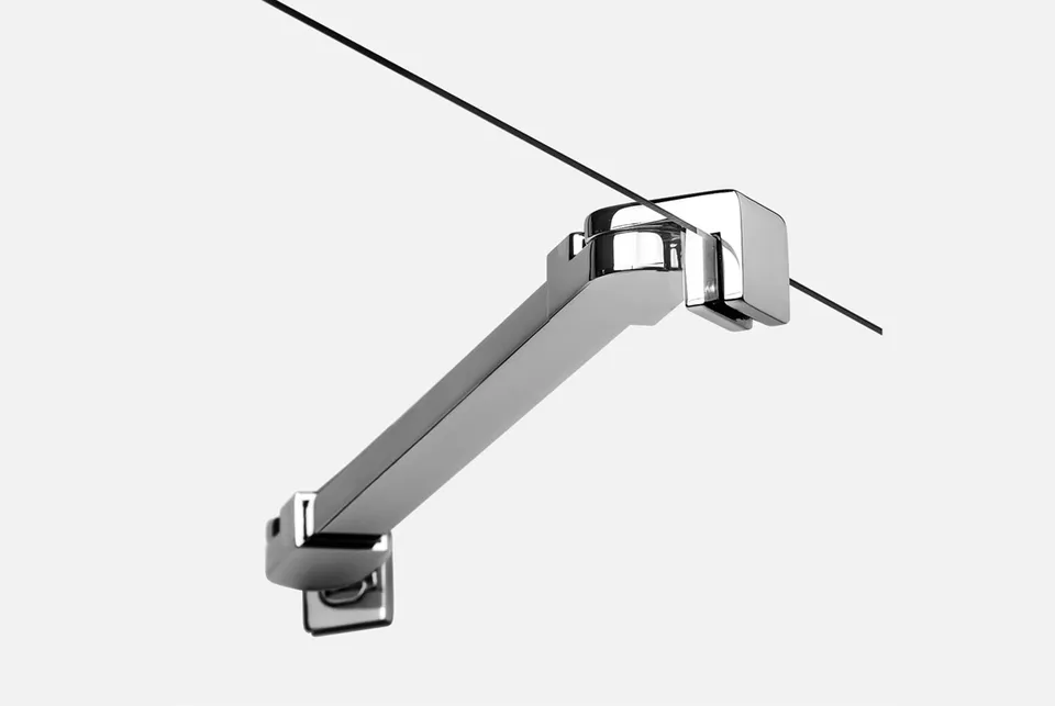 Душова кабіна walk in NEW SOLEO 100x195 скло clear ACTIVE SHIELD 6мм — фото 2