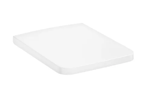 Сидіння на унітаз EluPura Q з функцією SoftClosing top fix, металеві петлі, White (60150450)