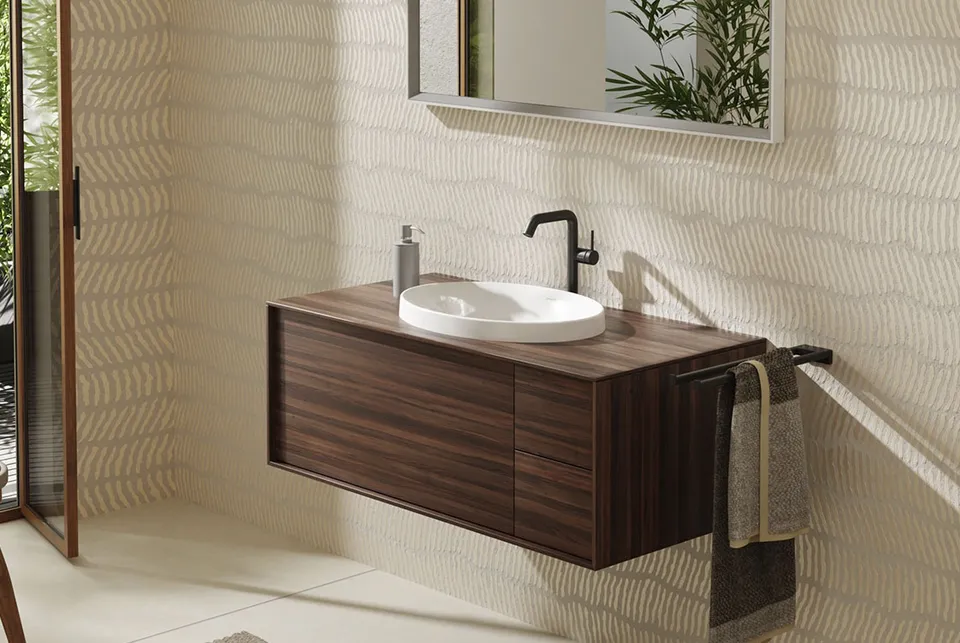 Умивальник Xuniva D SmartClean врізний на стільницю 550х400 мм, White (61058450) — фото 3
