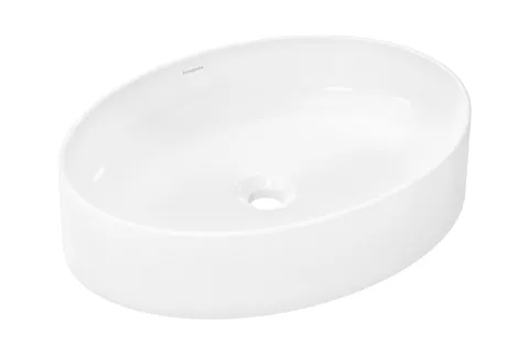 Умивальник Xuniva D SmartClean накладний без переливу, 550х400 мм, White (61072450)