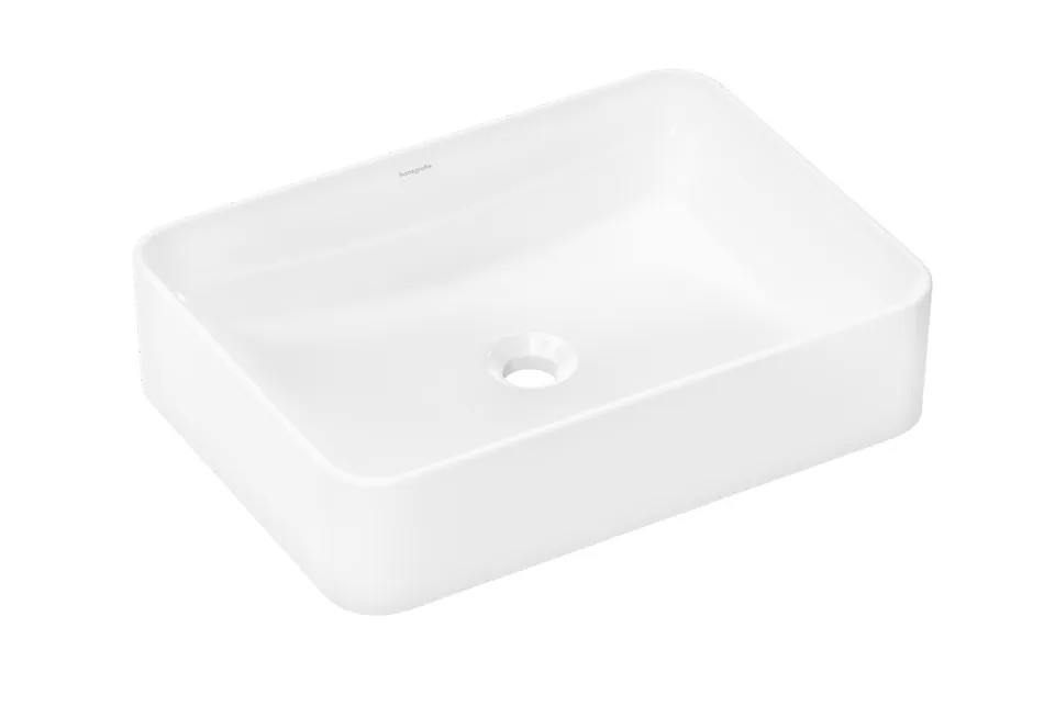 Умивальник Xuniva Q SmartClean накладний без переливу 550х400 мм, White (61075450)