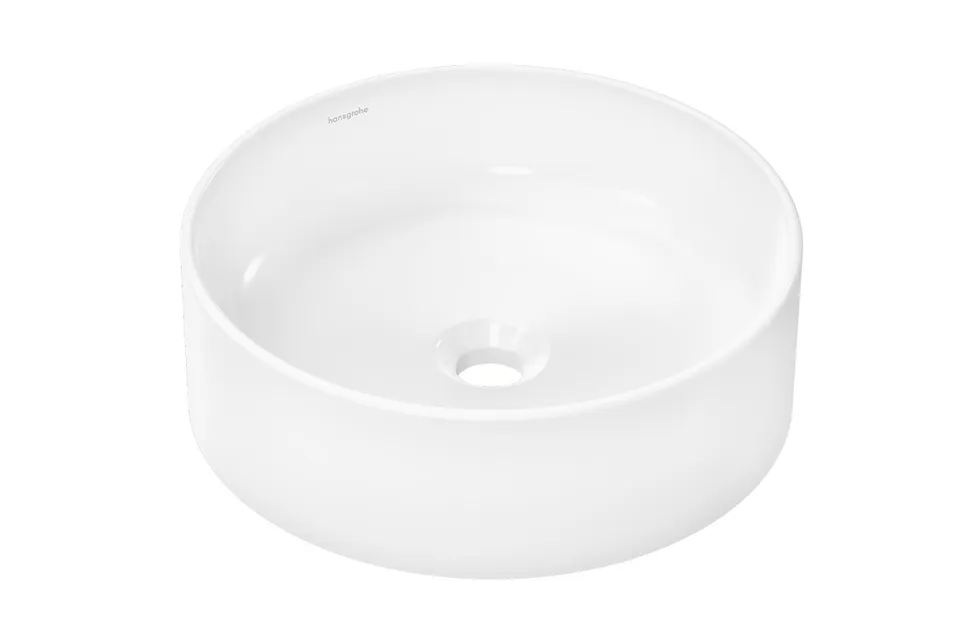 Умивальник Xuniva S SmartClean накладний без переливу d400 мм, White (61071450)