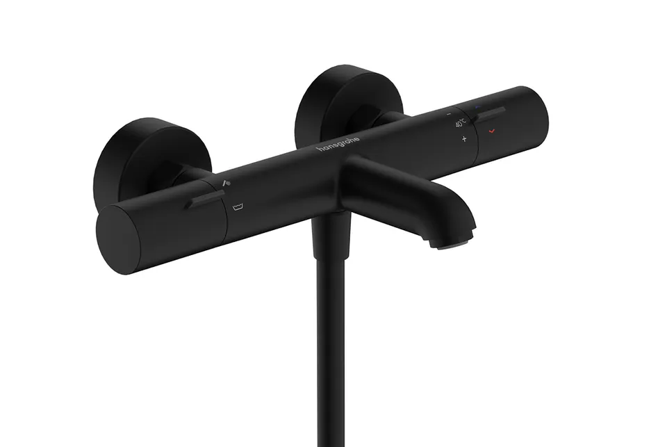 Змішувач з термостатом для ванни Ecostat Fine, Matt Black (13325670)