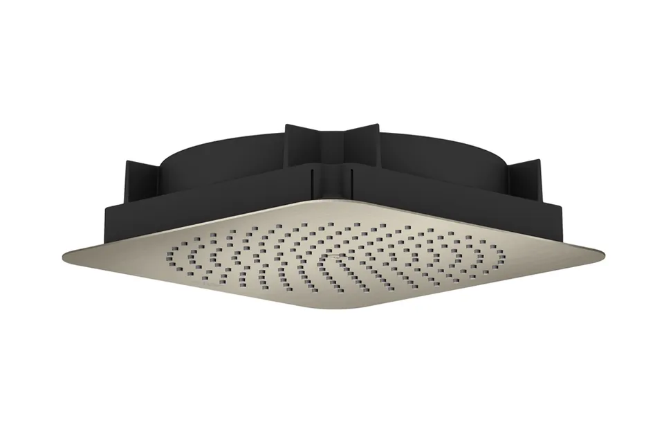Верхній душ Axor Citterio C 270х270 1jet вбудований EcoSmart+, Brushed Nickel (28795820)