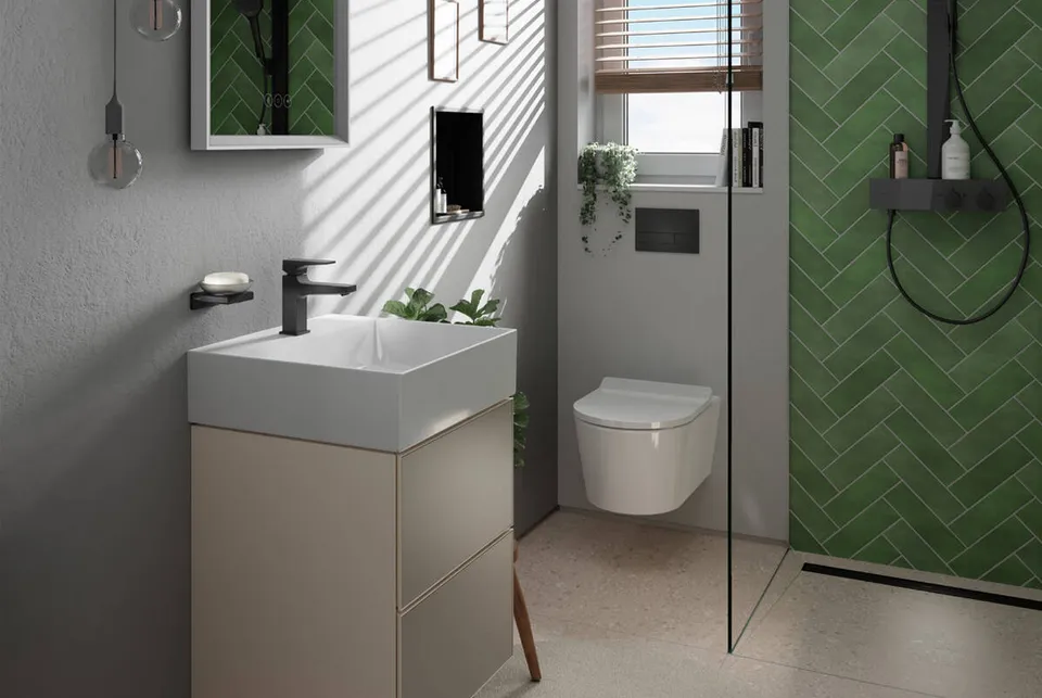 Унітаз підвісний EluPura S 540 мм AquaFall Flush 60193450 + сидіння soft close 60148450 — фото 6