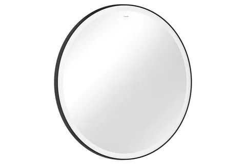 Xarita Lite S кругле дзеркало із LED підсвіткою по периметру 900/30, Matt Black (54967670)