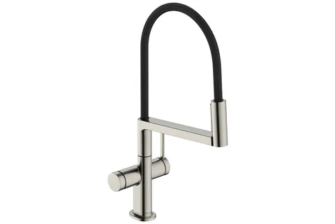 Змішувач Talis M54 PowderSpray 210 3jet Semi-Pro кухонний, Stainless Steel Finish (72861800)