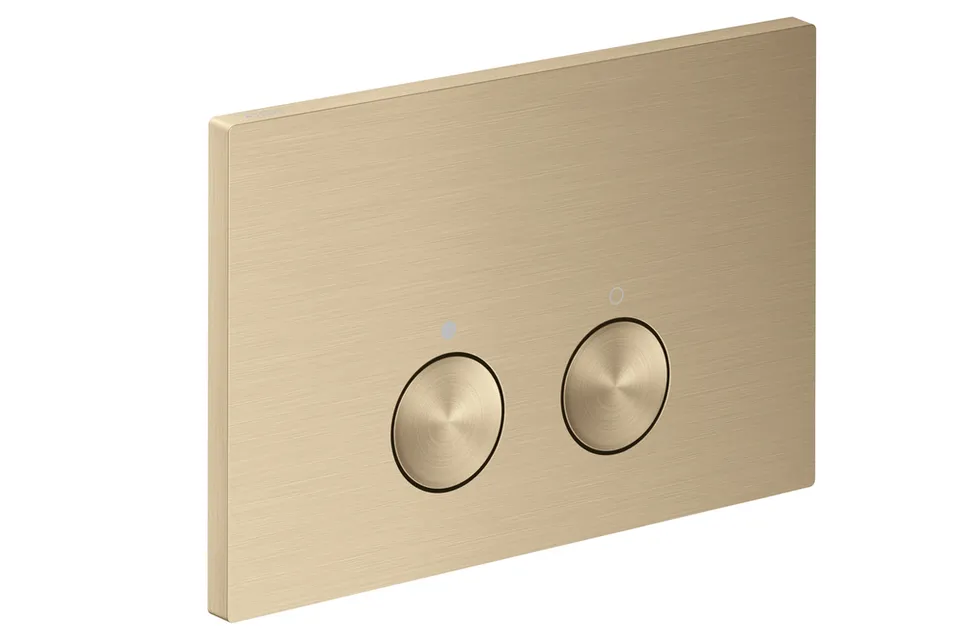Панель змиву AXOR FlushPlate Sigma, Brushed Bronze (42530140)