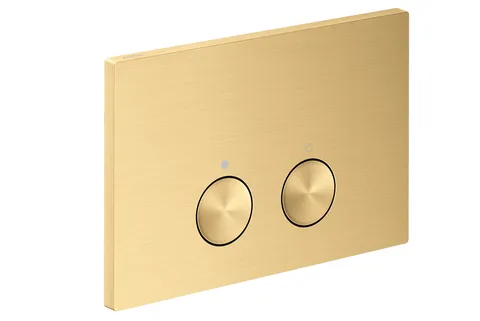 Панель змиву AXOR FlushPlate Sigma, Brushed Gold Optic (42530250)