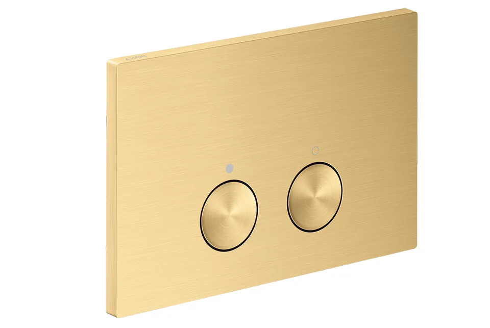 Панель змиву AXOR FlushPlate Sigma, Brushed Gold Optic (42530250)