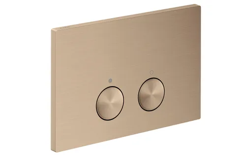 Панель змиву AXOR FlushPlate Sigma, Brushed Red Gold (42530310)