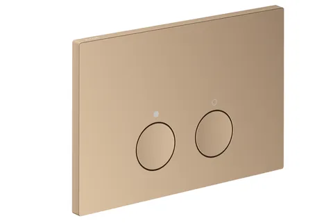 Панель змиву AXOR FlushPlate Sigma, Polished Red Gold (42530300)