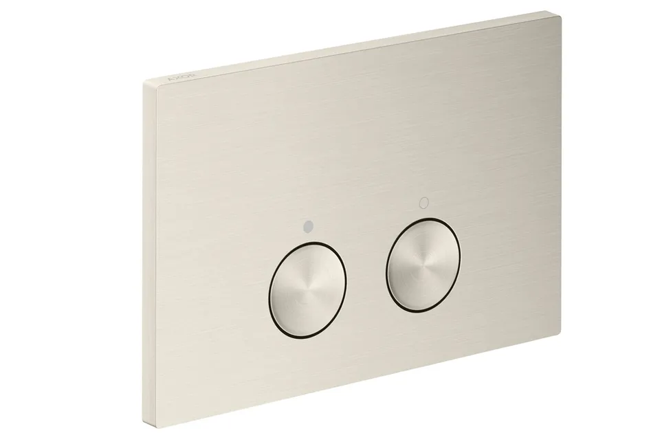 Панель змиву AXOR FlushPlate Sigma, Stainless Steel Optic (42530800)