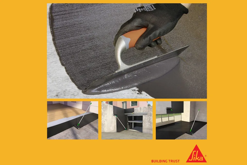 Sika Igolflex-301 Гідроізоляція бітумно-полімерна для цоколів 5 кг — фото 2