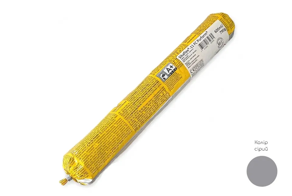 Клей-герметик Sikaflex-11FC Purform сірий 600 мл