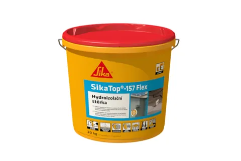 SikaTop-157 Flex (A+B) Гідроізоляція внутрішня/ зовнішня, еластична, полімерцементна, армована 20 кг