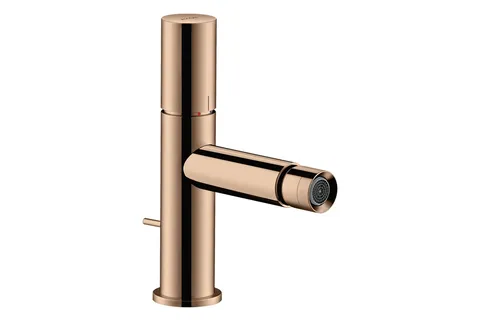 Змішувач Axor Uno для біде ручка Zero, Polished Red Gold (45200300)