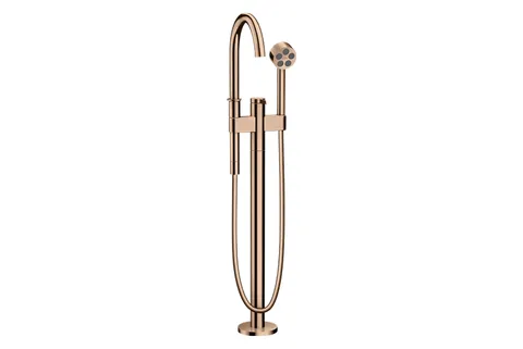 Змішувач AXOR One для ванни підлоговий, Polished Red Gold (48440300)