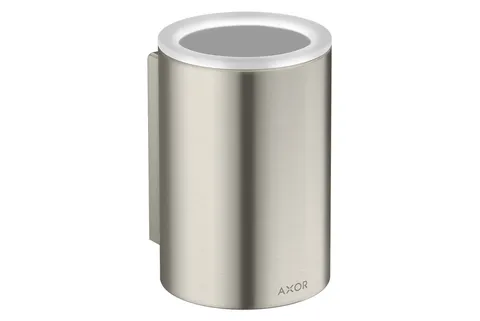 Стакан підвісний Axor Universal Circular, Stainless Steel Optic (42804800)