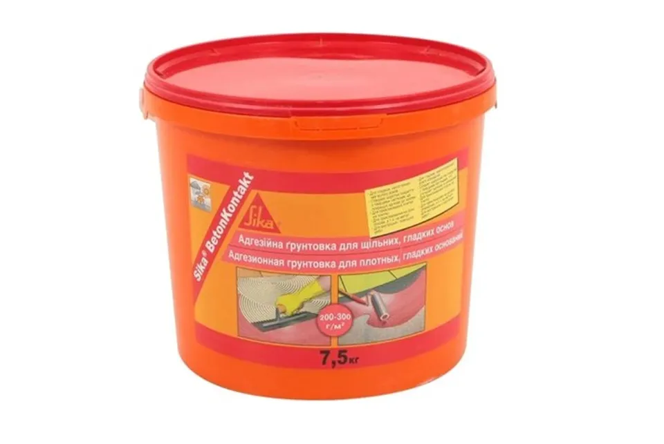 Sika BetonKontakt Адгезійна грунтовка для щільних, гладких поверхонь 7,5 кг