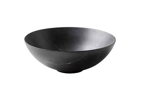 SLENDER, Умивальник на стільницю 40см без переливу, донний клапан, marquina stone (100352943)