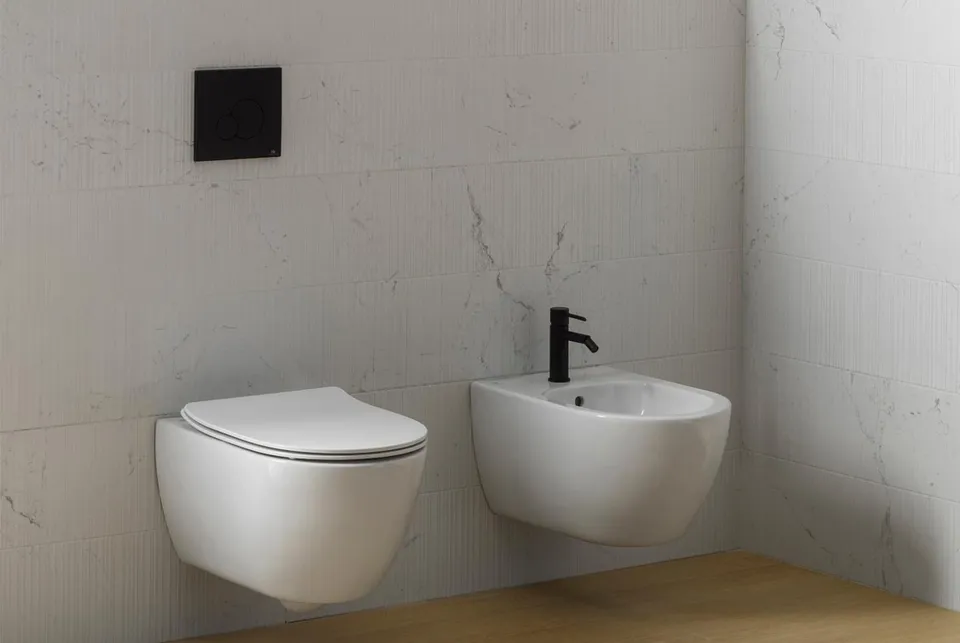 ARQUITECT, Унітаз підвісний “Rimless", з кріпленням, white (100328472) — фото 3