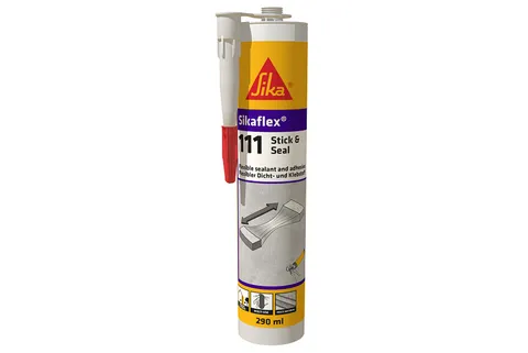 Sikaflex-111 Stick&Seal "Клей для всього"/ білий 290 мл