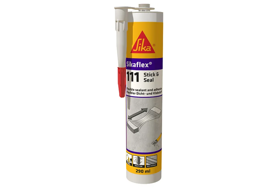 Sikaflex-111 Stick&Seal "Клей для всього"/ білий 290 мл