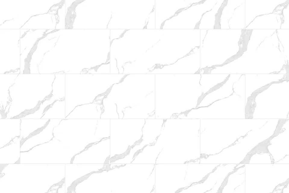 Вінілова підлога SPC Stone Calacatta light 91.5x46.5x0.6 см (5+1мм) BlissGround — фото 2