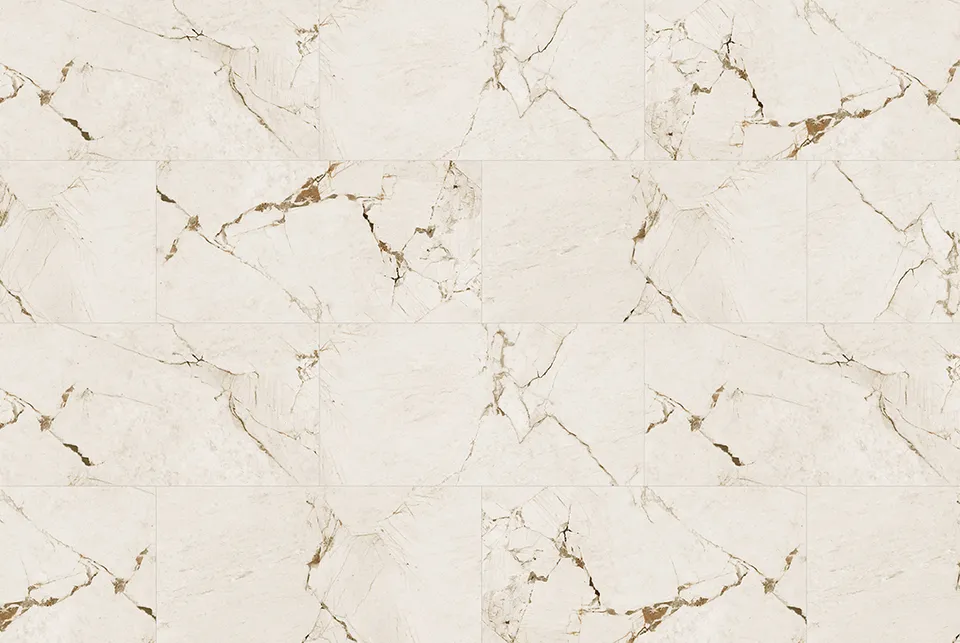 Вінілова підлога SPC Stone Marble beige 91.5x46.5x0.6 см (5+1мм) BlissGround — фото 2