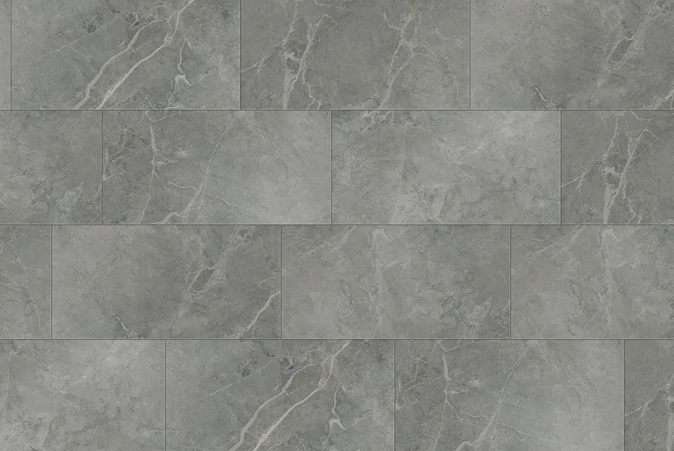 Вінілова підлога SPC Stone Marble grey 91.5x46.5x0.6 см (5+1мм) BlissGround — фото 2
