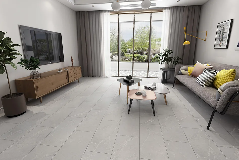 Вінілова підлога SPC Stone Mist grey 91.5x46.5x0.6 см (5+1мм) BlissGround — фото 3
