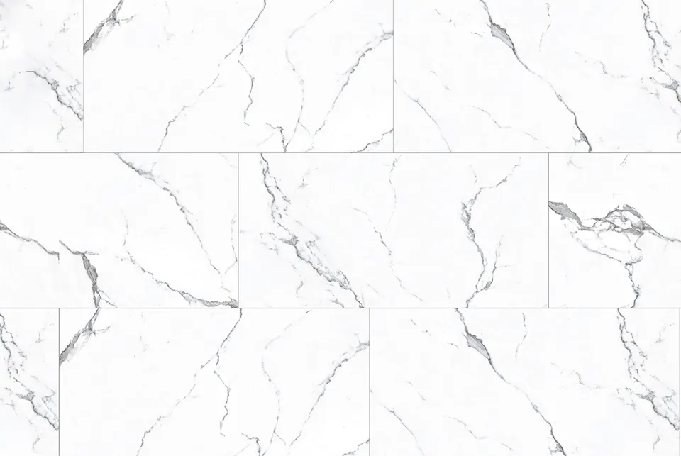 Вінілова підлога SPC Stone Statuario grey 91.5x46.5x0.6 см (5+1мм) BlissGround — фото 2