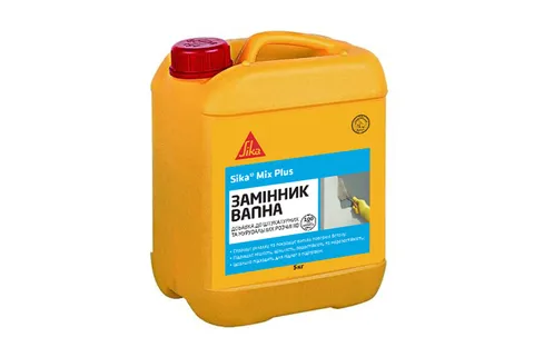 Sika MixPlus Пластифікатор, замінник вапна 5 кг