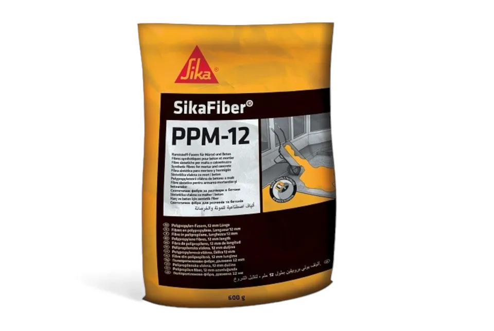 SikaFiber PPM-12 Фібра поліпропиленова для розчинів та бетонів, 12 мм 600 г