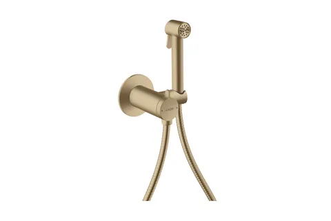 Комплект гігієнічного душу AXOR S на змішану воду Brushed Bronze (29242140)