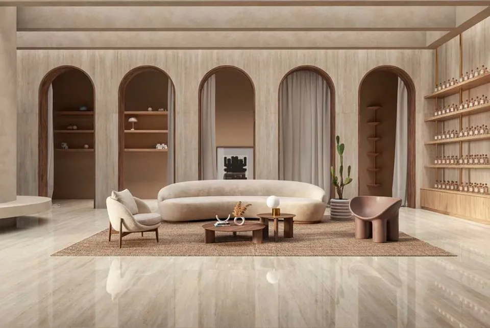 NAVONA BEIGE MATE 120x120 (плитка для підлоги і стін) — фото 2
