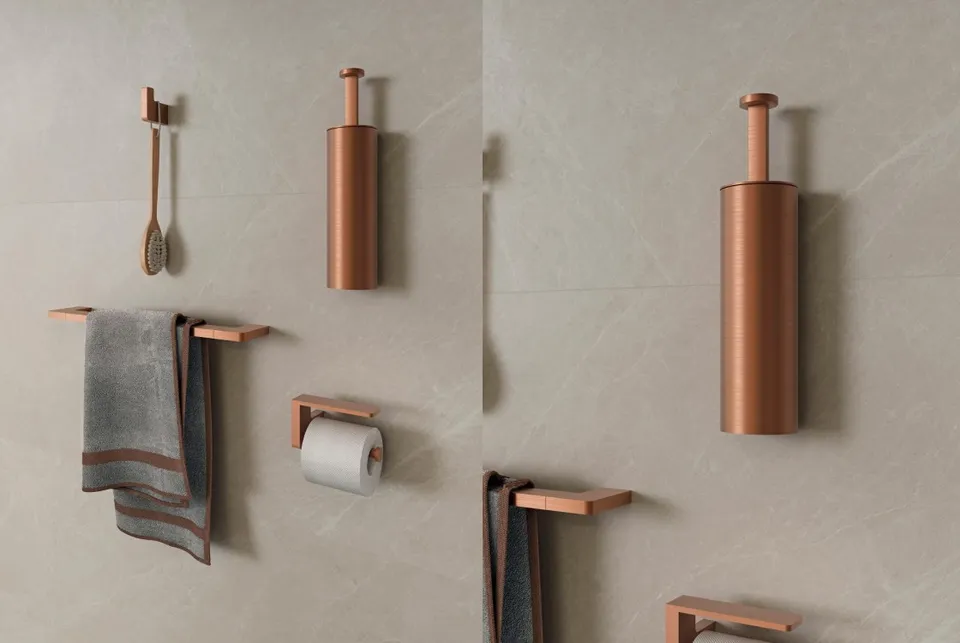 URBAN C, Йоржик вільностоячий/підвісний, brushed copper (100289260) — фото 2