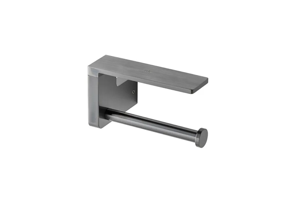 URBAN C, Тримач туалетного паперу з кришкою, brushed titanium (100289272)