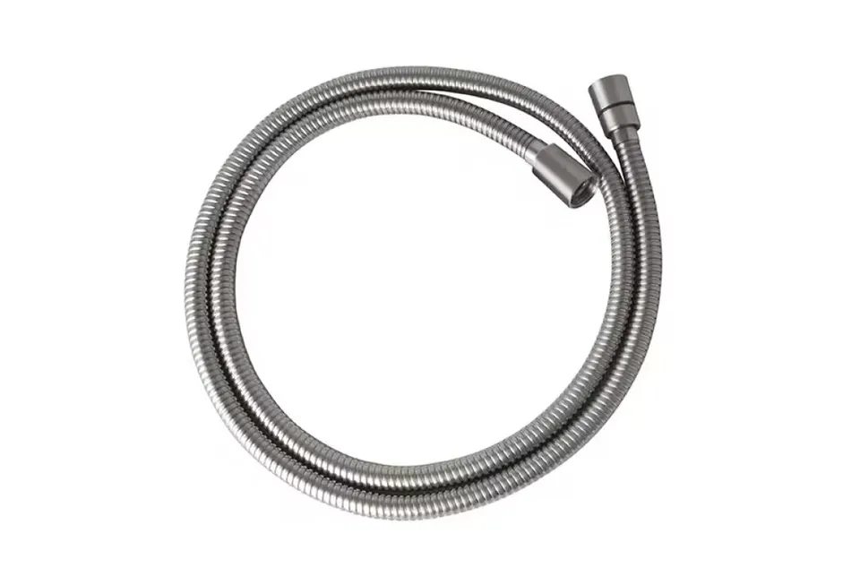 Шланг для душу 150 см з подвійним швом та системою антискручування, brushed stainless steel (100281171)