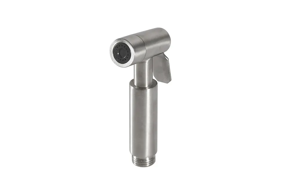 ROUND INOX, Лійка гігієнічного душу, brushed stainless steel (100311337)