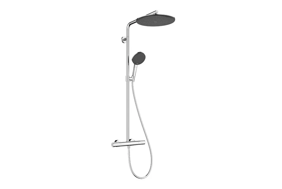 Душова система Raindance Alive S Puro 300 1jet EcoSmart з Ecostat Element, Chrome (24593000)