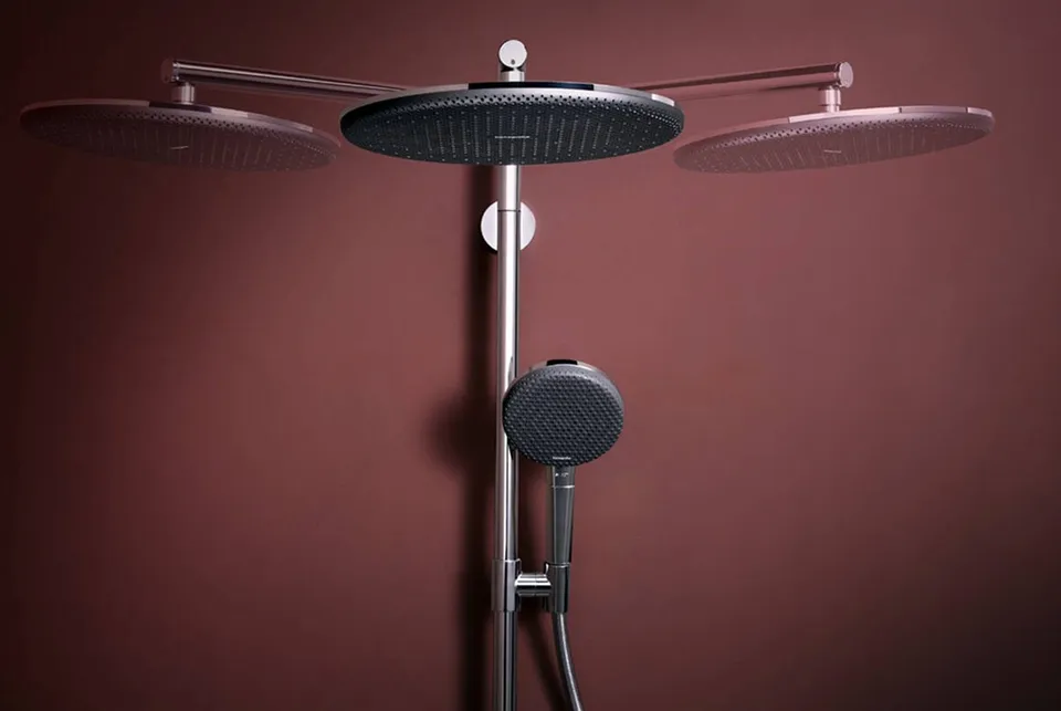 Душова система Raindance Alive S Puro 300 1jet EcoSmart з Ecostat Element, Chrome (24593000) — фото 3