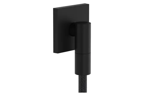 Шлангове під'єднання FixFit Fine E, Matt Black (28883670)